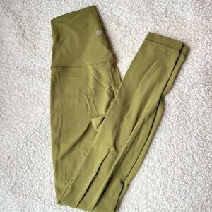 Lululemon Olive Green Align Leggings